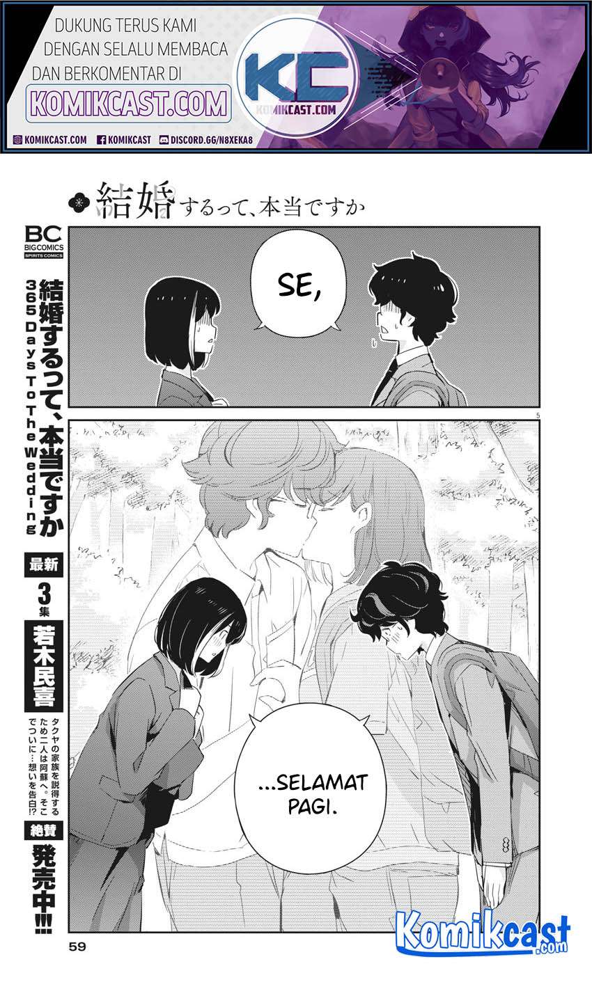 Kekkon Surutte, Hontou Desu ka? Chapter 40 Gambar 6